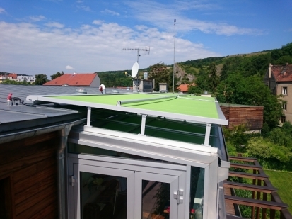 Stínění světlíků a zimních zahrad