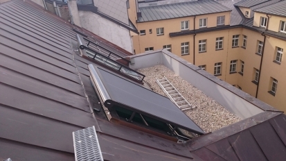 Stínění světlíků a zimních zahrad