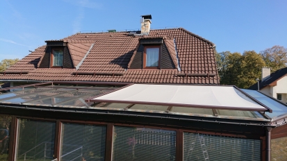 Stínění světlíků a zimních zahrad
